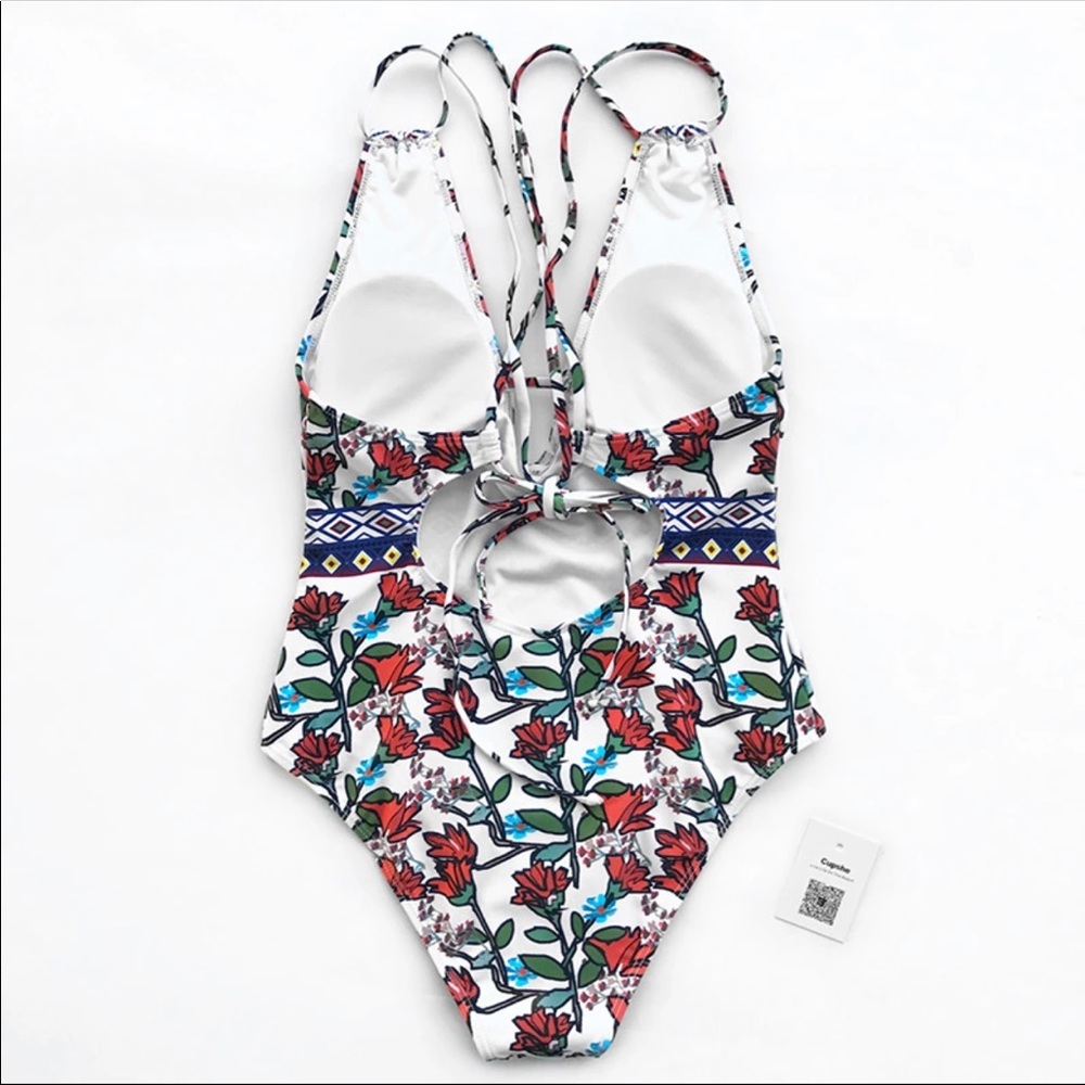 NEW ๐ซ Boho Chic Bohemian Print Monokini One Piece - Picture 3 of 4